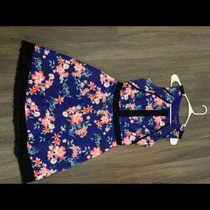 dress by Guess. Royal blue